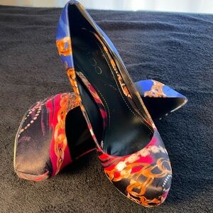 Aldo satin platform stiletto